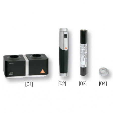 Батареечная рукоятка Heine MINI 3000 и зарядный блок Heine MINI NT